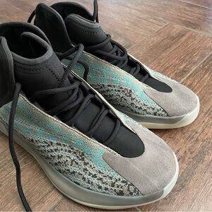 adidas Athletic Shoes - Black, Gray, Teal Yeezy Basketball Shoes